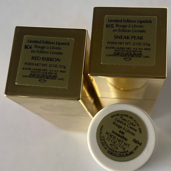 Estee Lauder Lipstick x3 - Christmas Holiday Limited edition 2025 - Picture 3 of 10